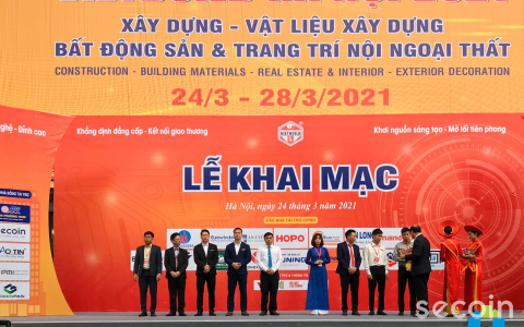 Secoin tham gia Hội chợ Vietbuild Hà Nội 3/2021